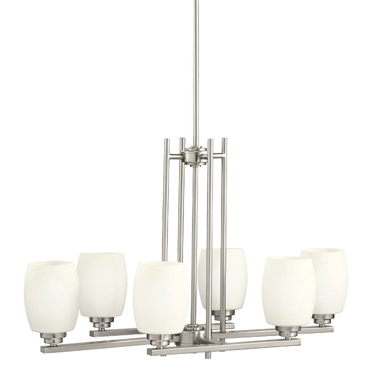 Eileen Six-Light Chandelier - Fashion Us