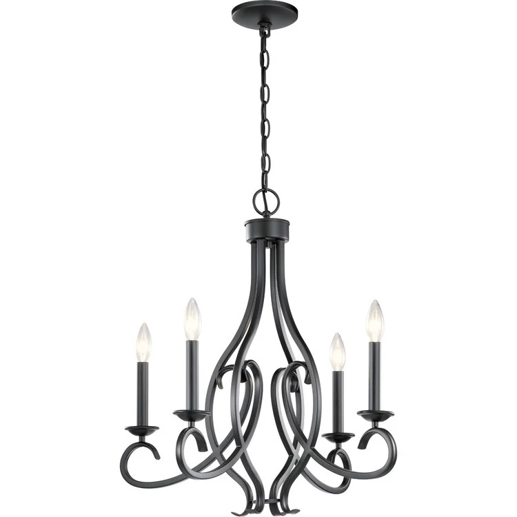 Ania Four-Light Chandelier - Fashion Us