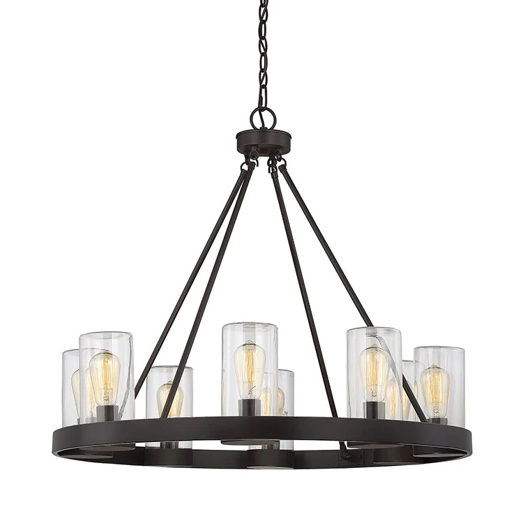 Inman Eight-Light Outdoor Chandelier - Fashion Us