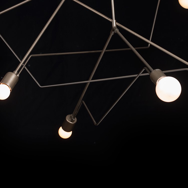 Divergence Six-Light Outdoor Pendant - Fashion Us