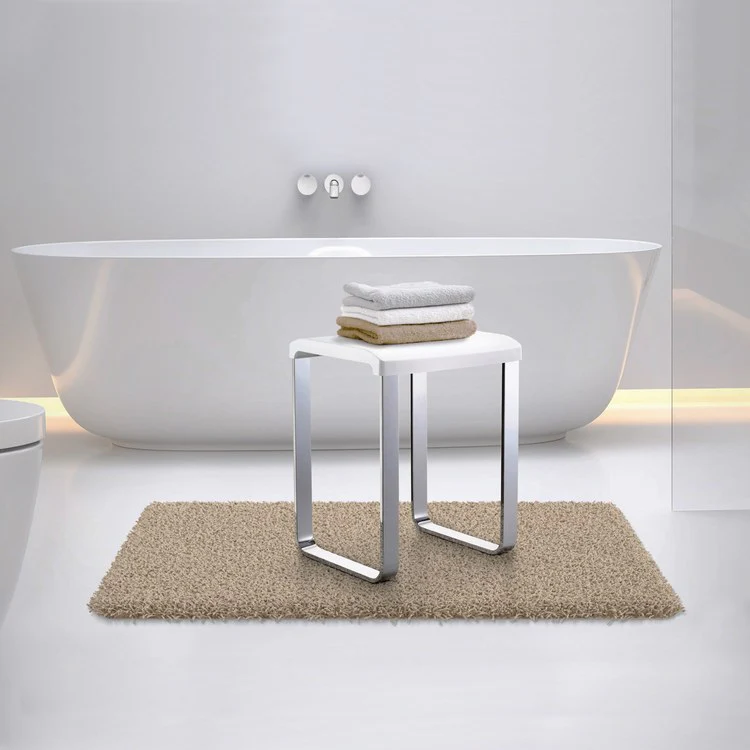 Outline Aluminum Shower Stool - Fashion Us