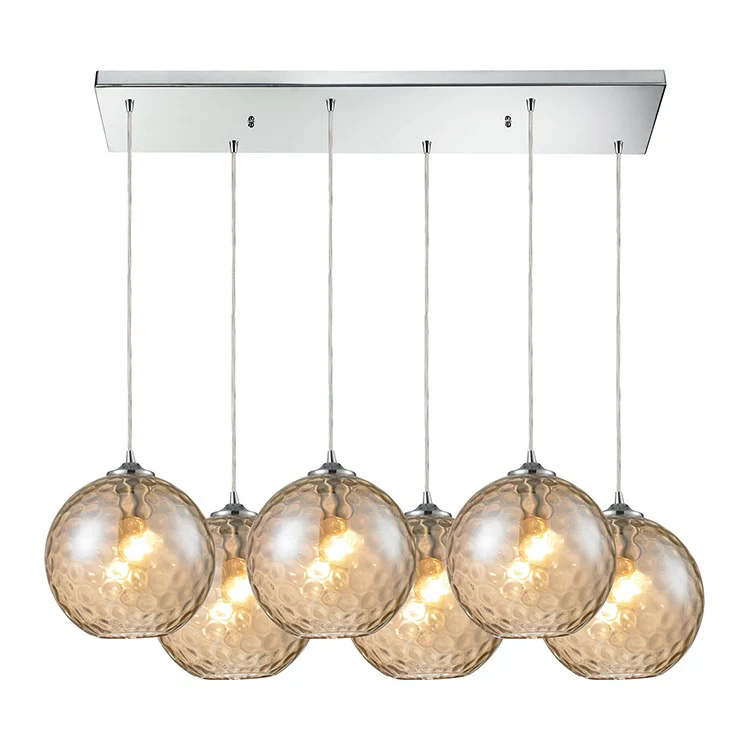 Watersphere Six-Light Pendant - Fashion Us