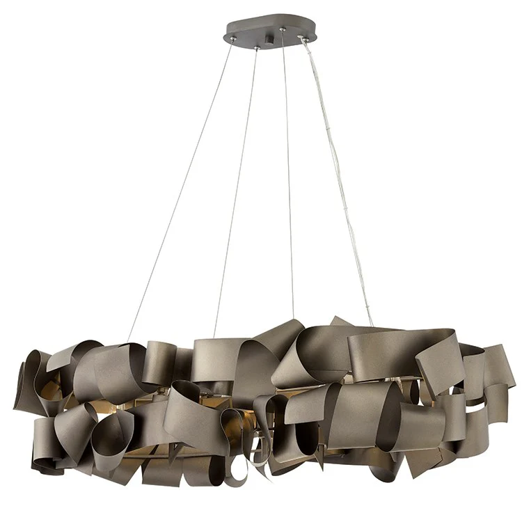 Delfina Six-Light Linear Chandelier - Fashion Us
