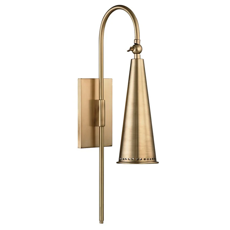 Alva Single-Light Wall Sconce - Fashion Us