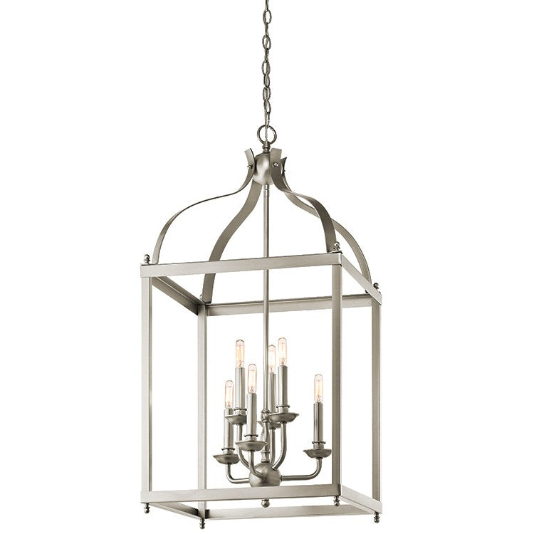 Larkin Six-Light Foyer Chandelier - Fashion Us