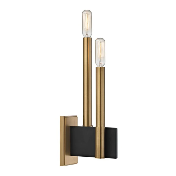 Abrams Two-Light Wall Sconce - Fashion Us