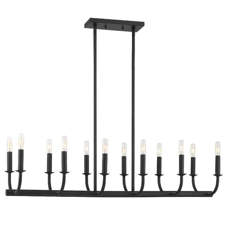 Bailey Twelve-Light Chandelier - Fashion Us