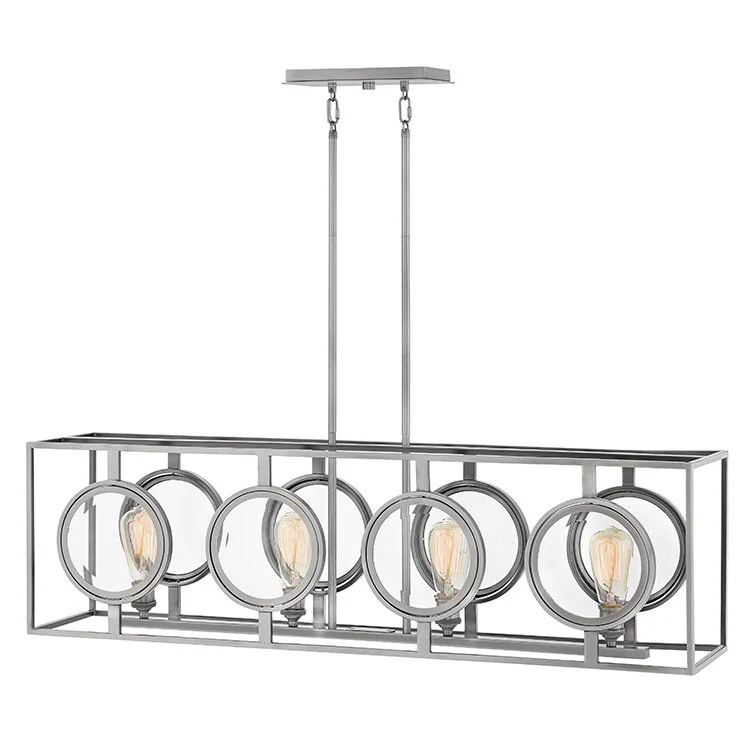 Fulham Four-Light Linear Chandelier - Fashion Us