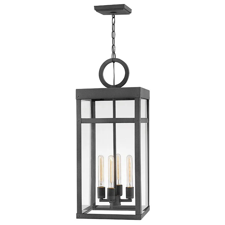 Porter Four-Light Outdoor Pendant - Fashion Us