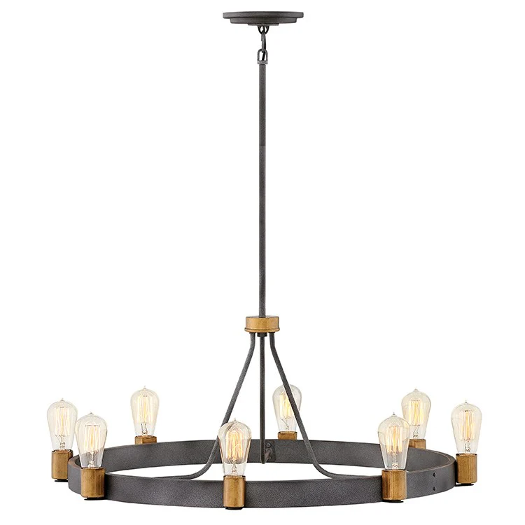 Silas Eight-Light Chandelier - Fashion Us