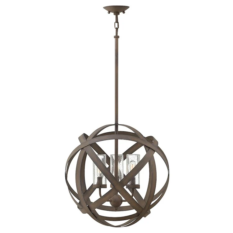 Carson Three-Light LED Globe Pendant - Fashion Us
