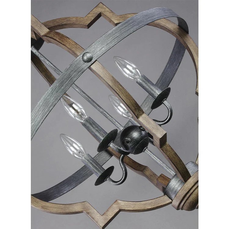 Socorro Four-Light Foyer Pendant - Fashion Us