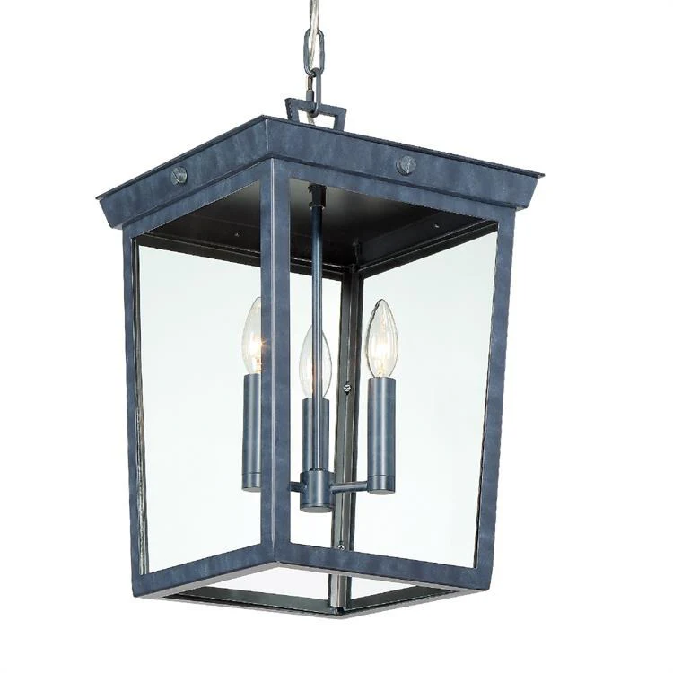 Belmont Three-Light Outdoor Pendant - Fashion Us