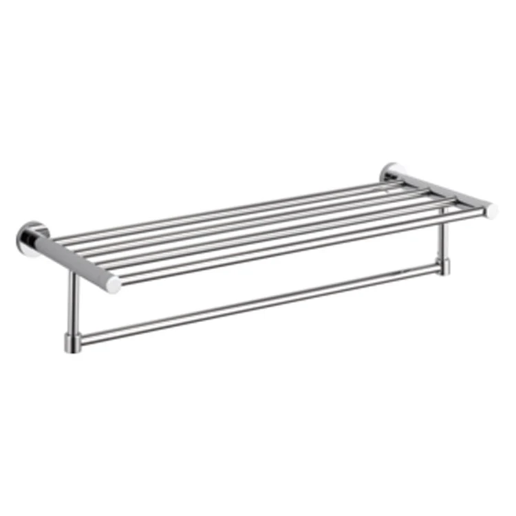 Shelf Lilah Double Chrome Metal - Fashion Us