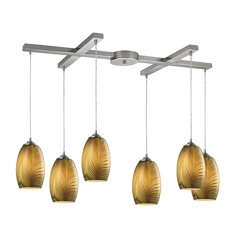Tidewaters Six-Light Pendant - Fashion Us