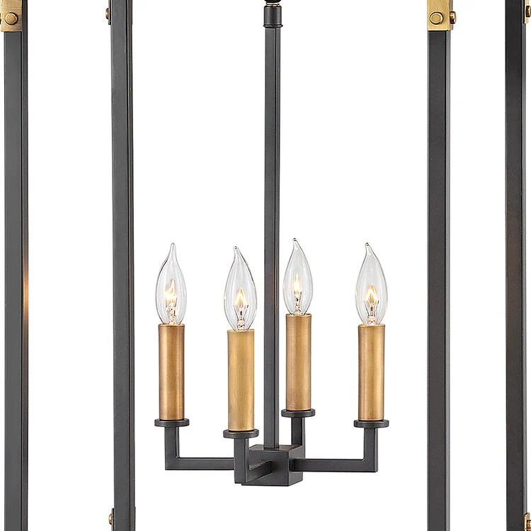 Louis Four-Light Large Chandelier - Fashion Us