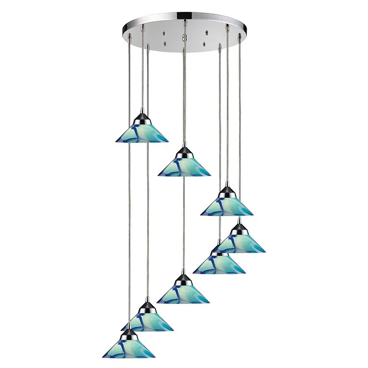 Refraction Eight-Light Pendant - Fashion Us