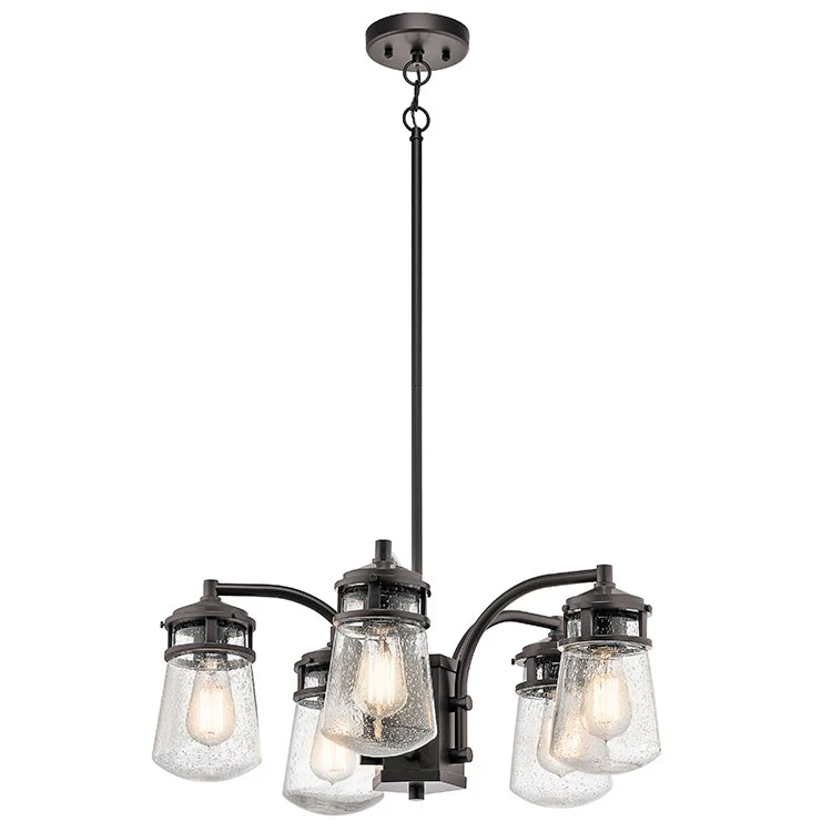 Lyndon Five-Light Outdoor Chandelier - Fashion Us