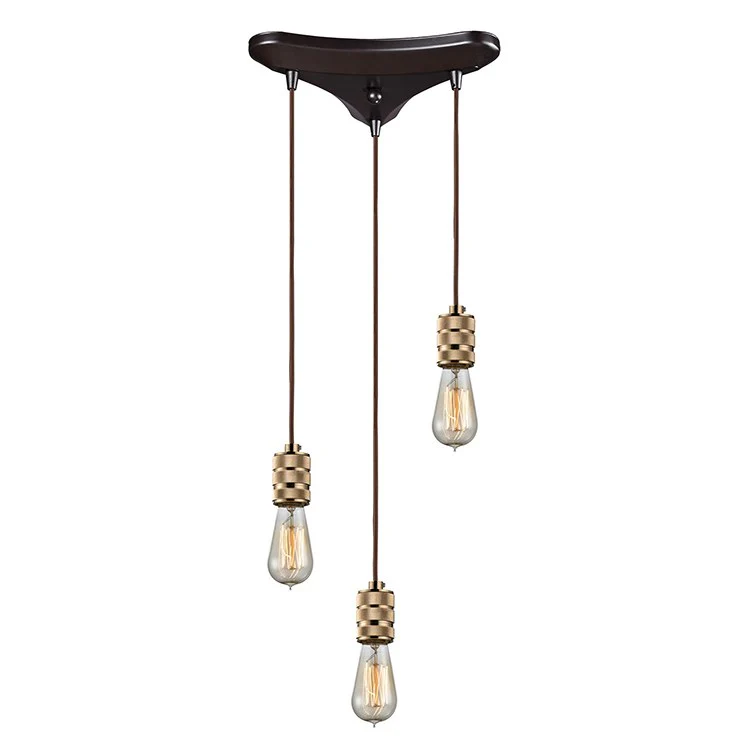 Camley Three-Light Pendant - Fashion Us