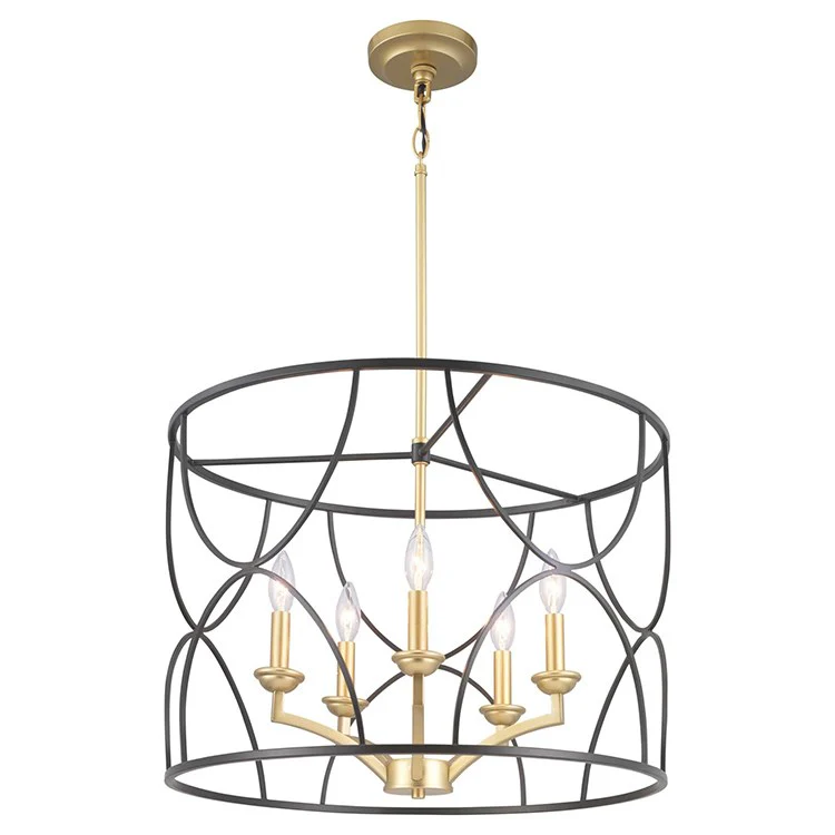 Landree Five-Light Chandelier - Fashion Us