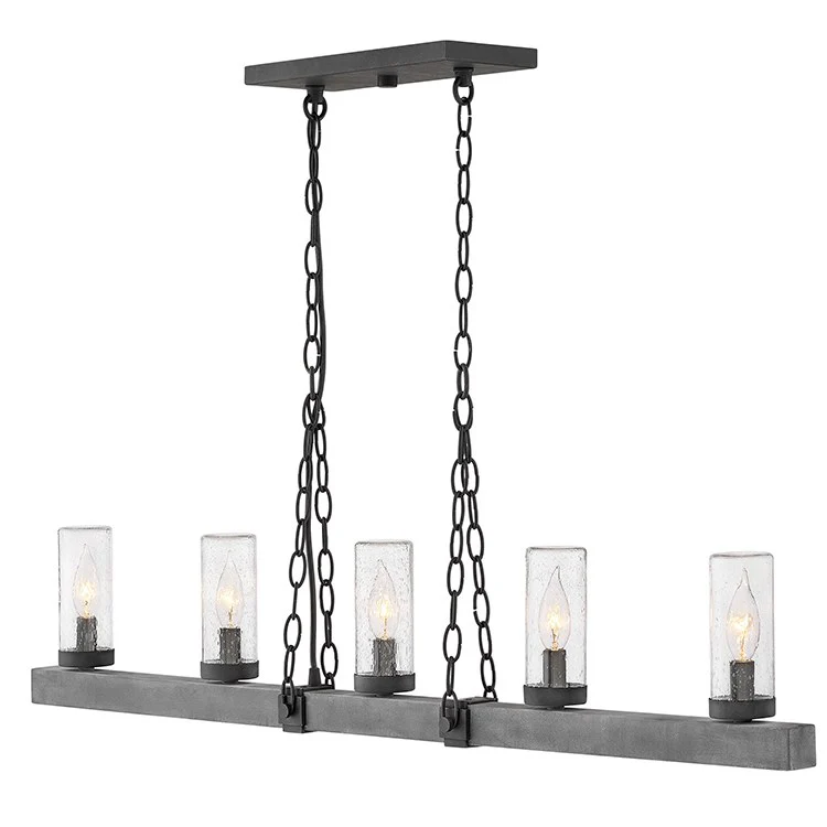 Sawyer Five-Light Linear Chandelier - Fashion Us