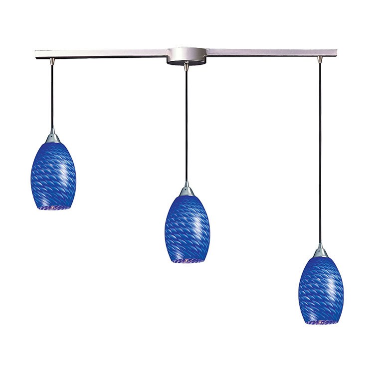 Mulinello Three-Light Linear Pendant - Fashion Us