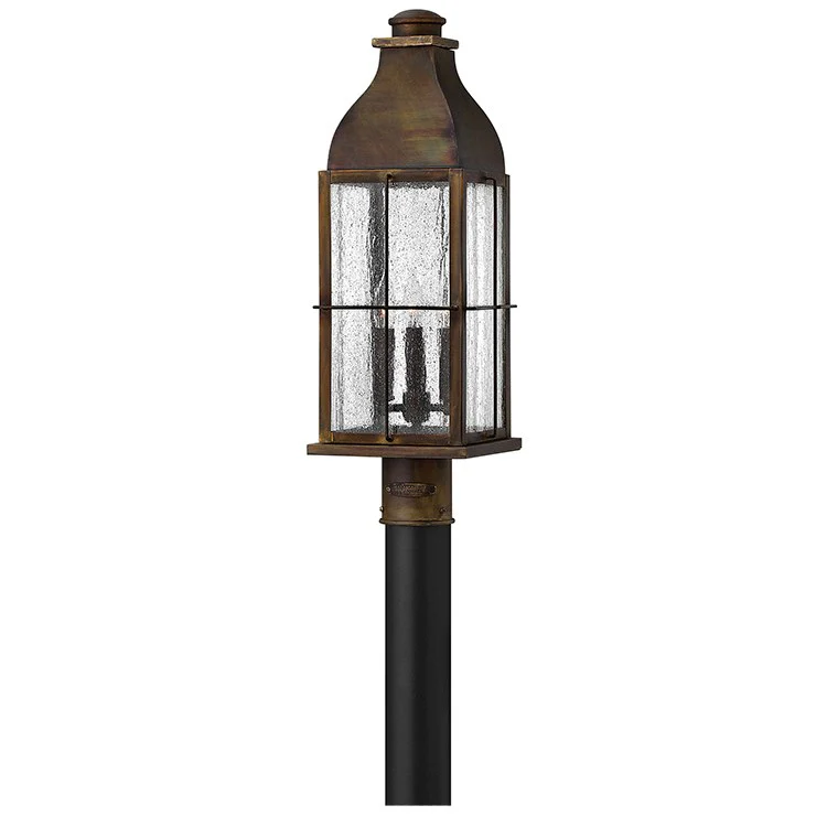 Bingham Three-Light LED Post Lantern - Fashion Us