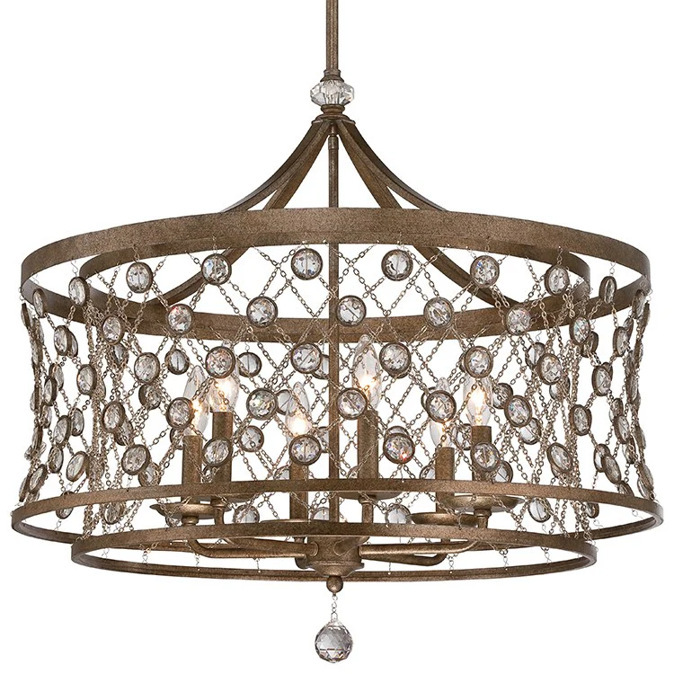 Vel Catena Six-Light Pendant - Fashion Us