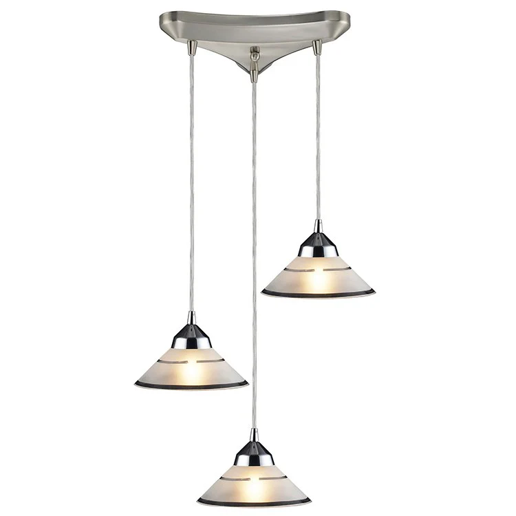 Refraction Three-Light Pendant - Fashion Us