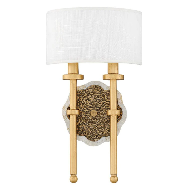 Alba Two-Light Wall Sconce - Fashion Us