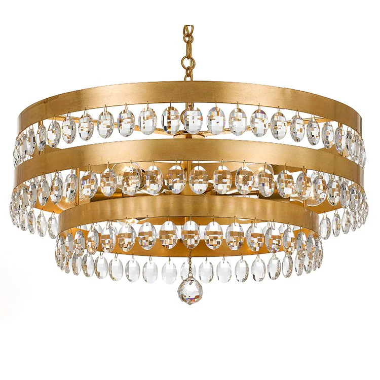 Perla Eight-Light Chandelier - Fashion Us