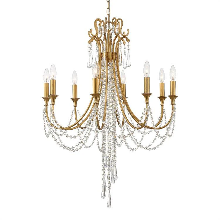 Arcadia Eight-Light Chandelier - Fashion Us