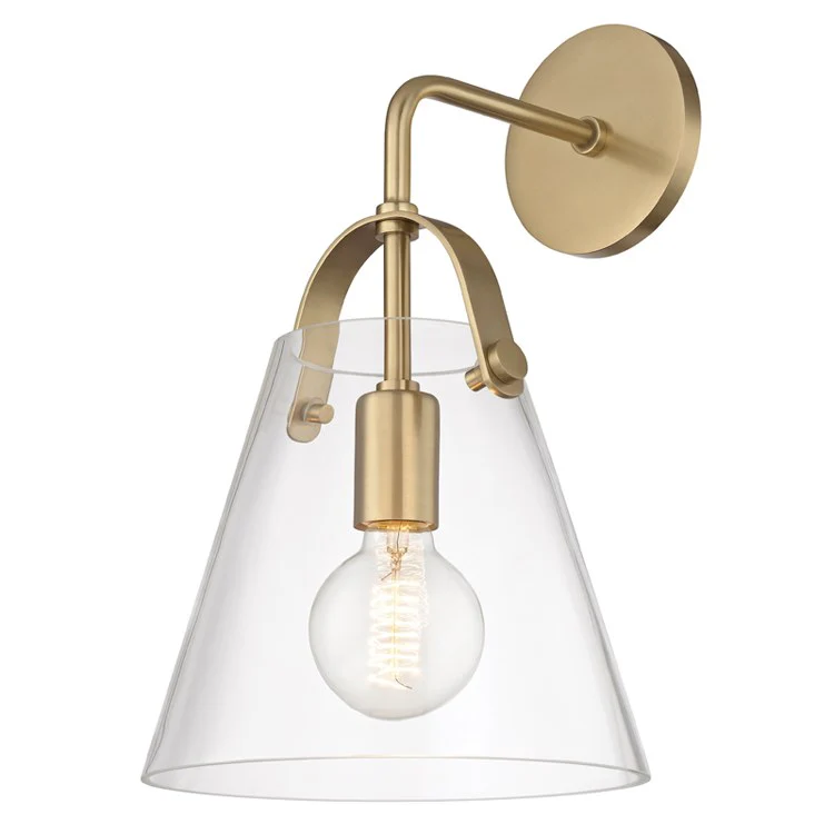 Karin Single-Light Wall Sconce - Fashion Us