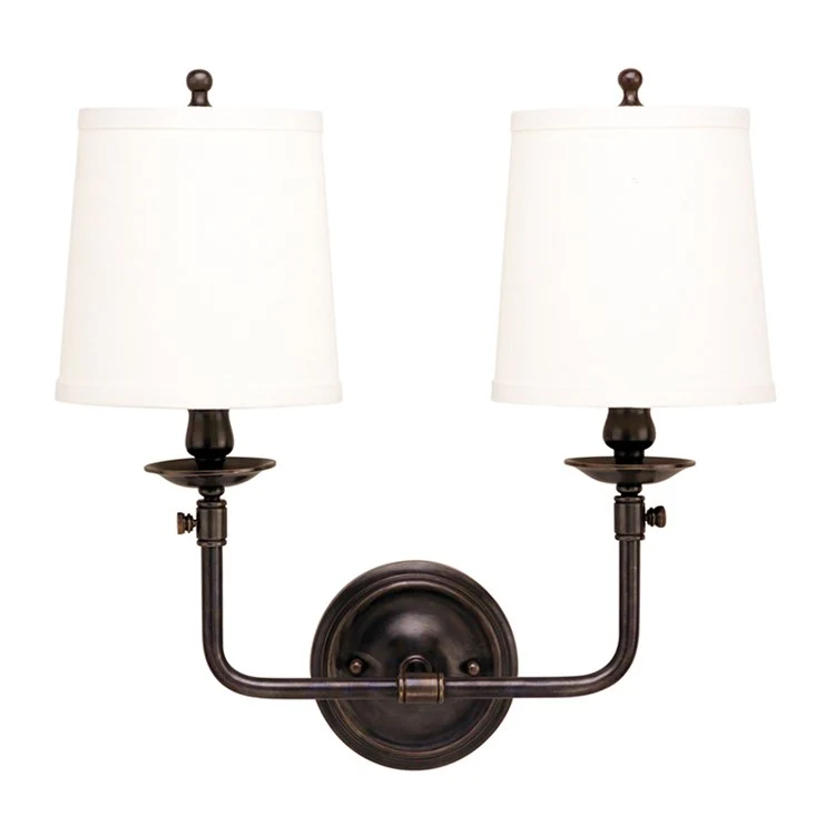 Logan Two-Light Wall Sconce - Fashion Us