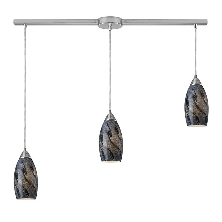 Galaxy Three-Light Linear Pendant - Fashion Us