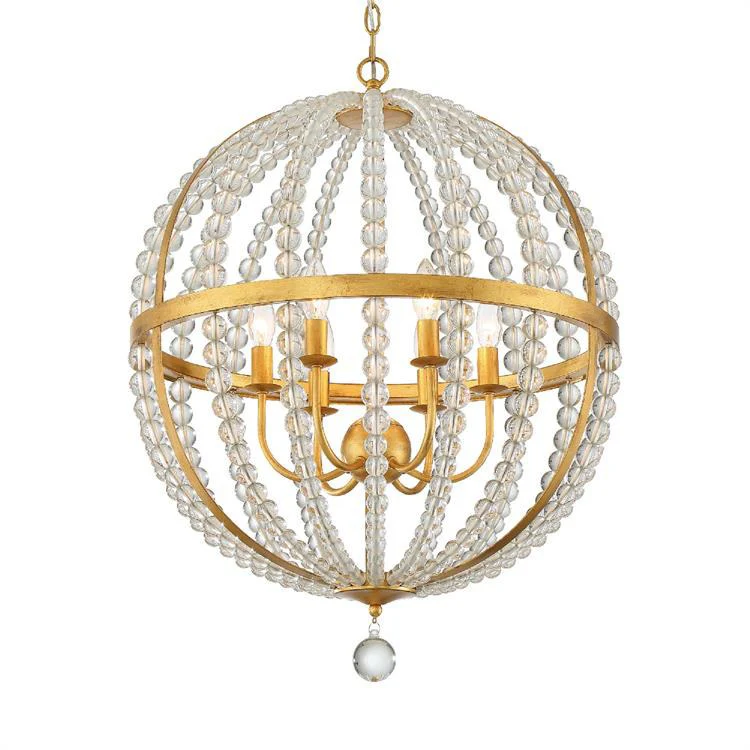 Roxy Six-Light Chandelier - Fashion Us