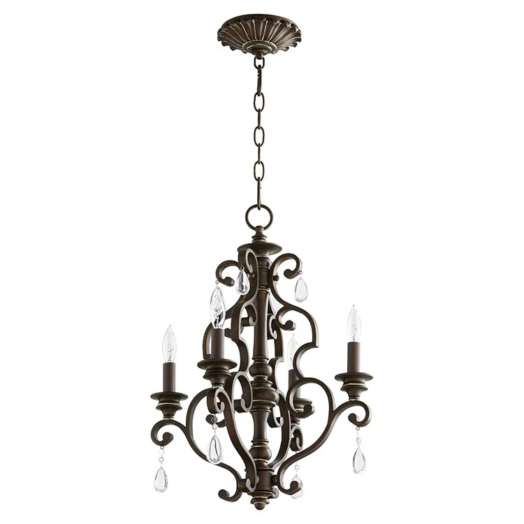 San Miguel Four-Light Chandelier - Fashion Us