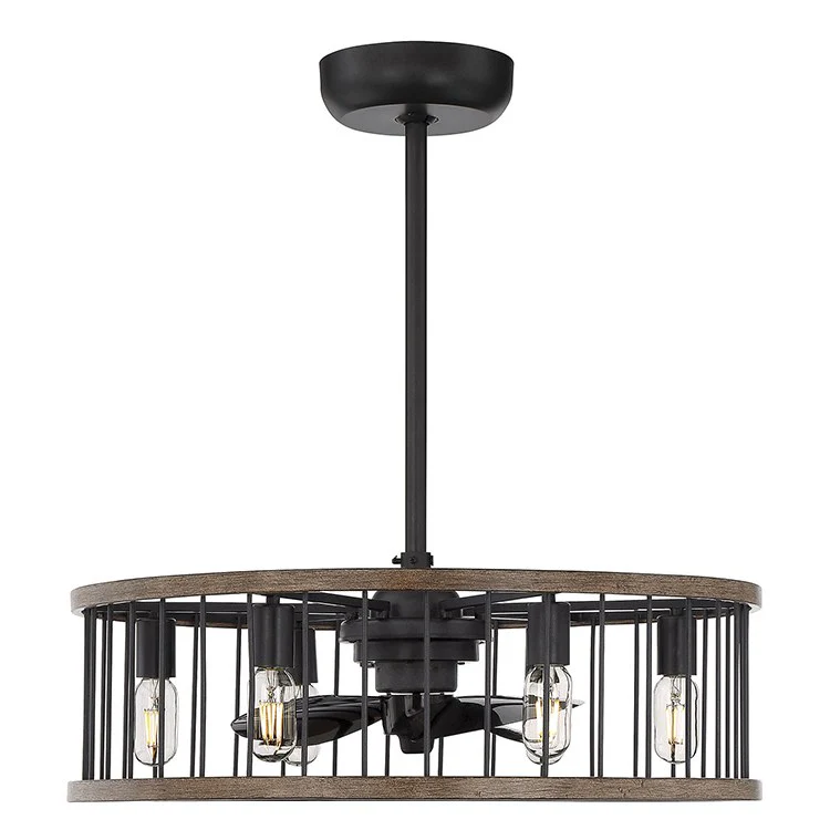 Kona Eight-Light Fan D'Lier - Fashion Us