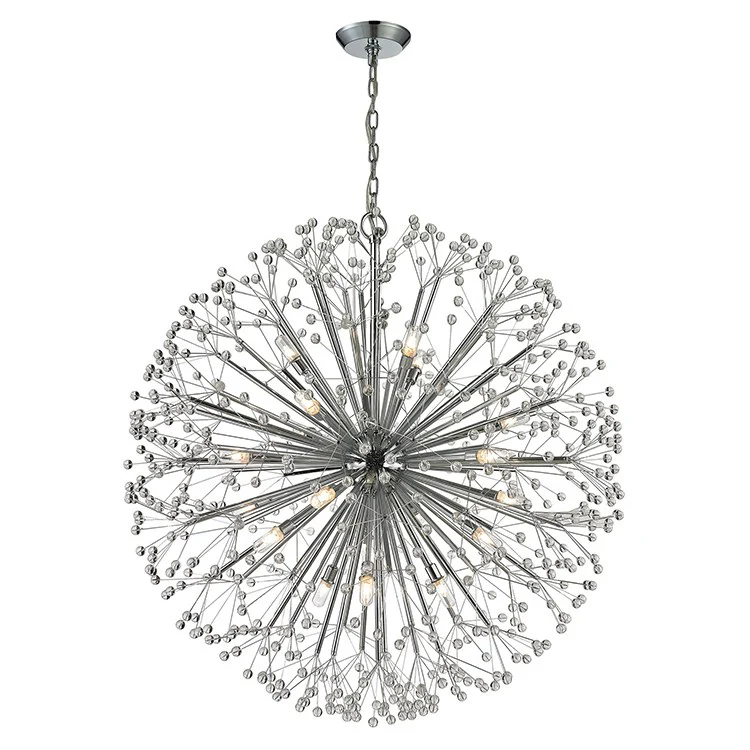 Starburst Nineteen-Light Chandelier - Fashion Us
