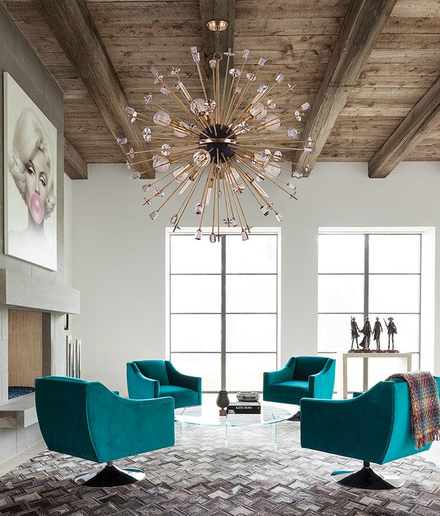 Liberty Eighteen-Light Chandelier - Fashion Us