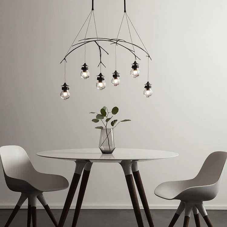 Kiwi Six-Light Pendant - Fashion Us