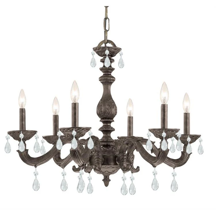 Paris Market Six-Light Chandelier - Fashion Us