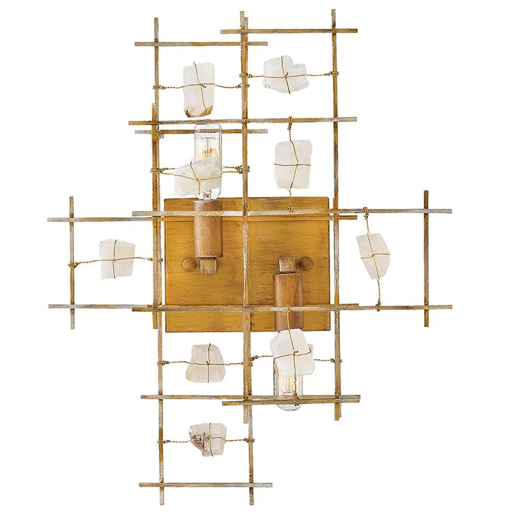 Petra Two-Light Wall Sconce - Fashion Us