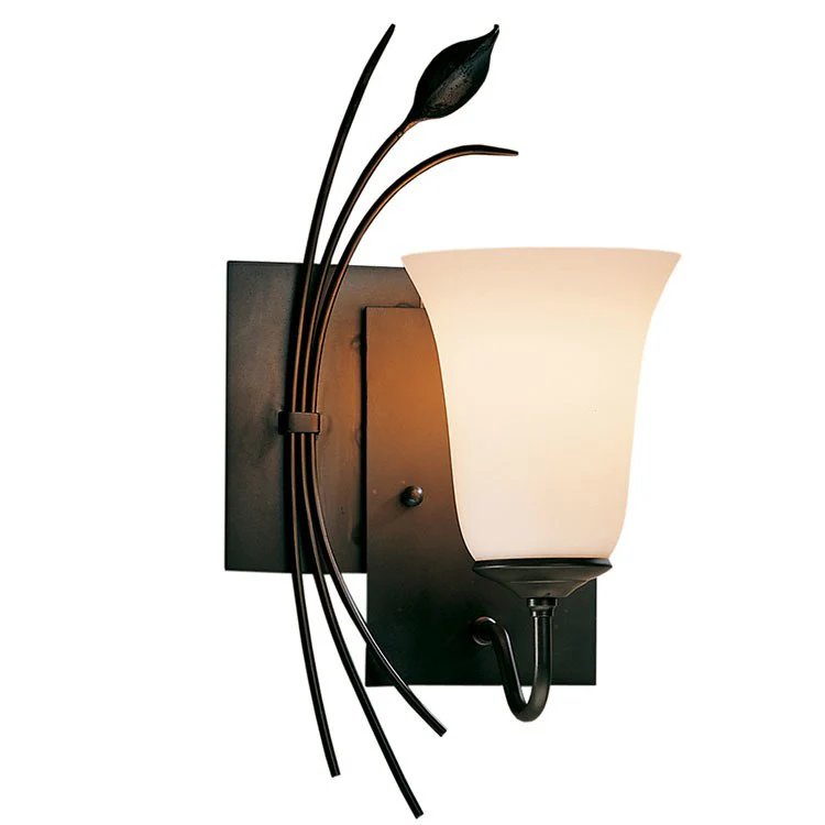 Forged Leaf Single-Light Wall Sconce - Fashion Us