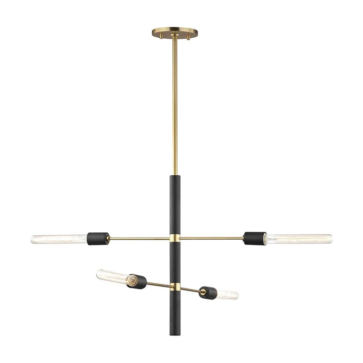 Astrid Four-Light Chandelier - Fashion Us