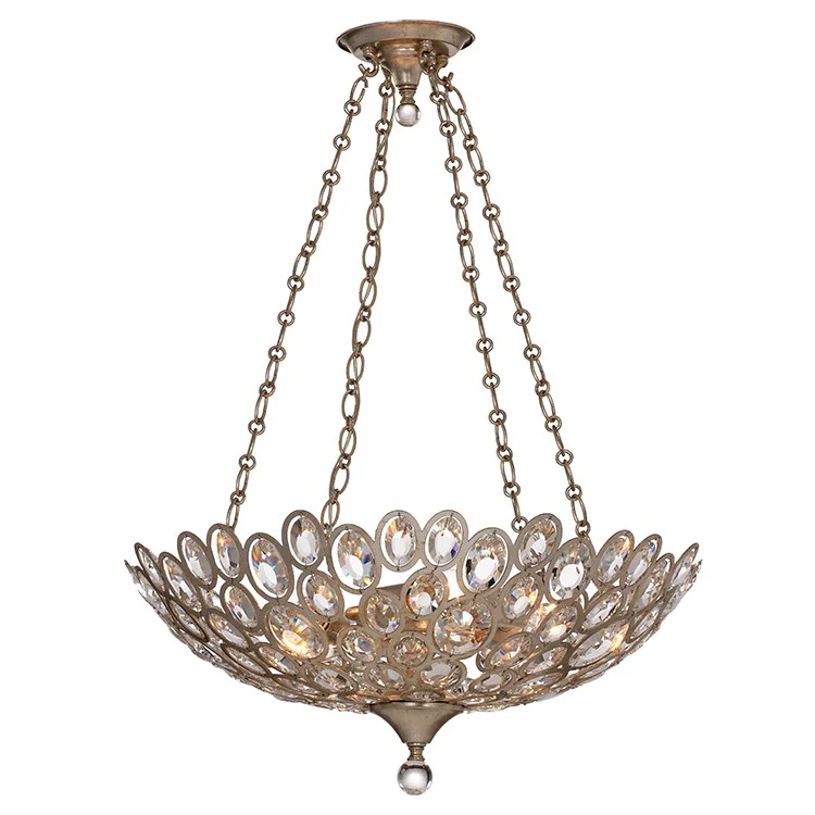 Sterling Five-Light Chandelier - Fashion Us