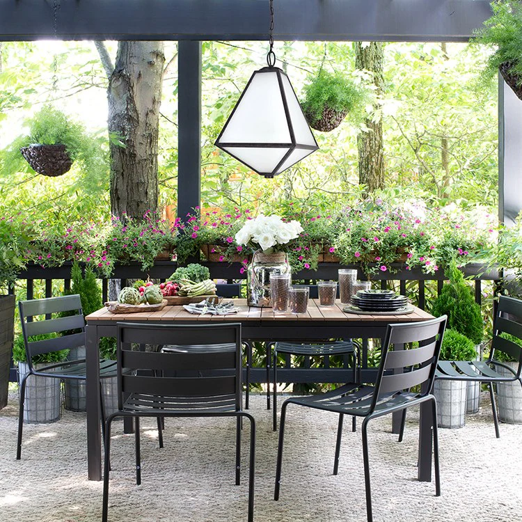 Glacier Three-Light Outdoor Pendant - Fashion Us