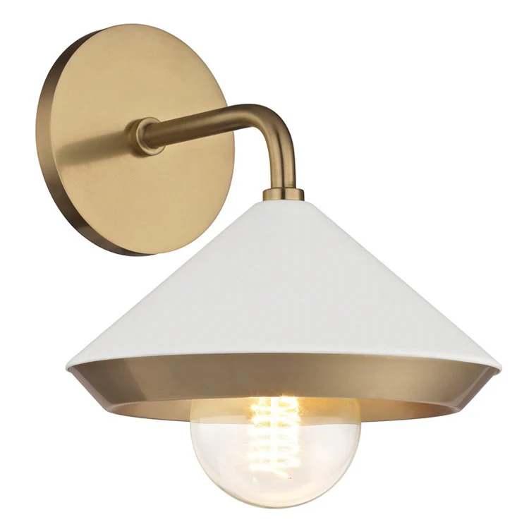 Marnie Single-Light Wall Sconce - Fashion Us