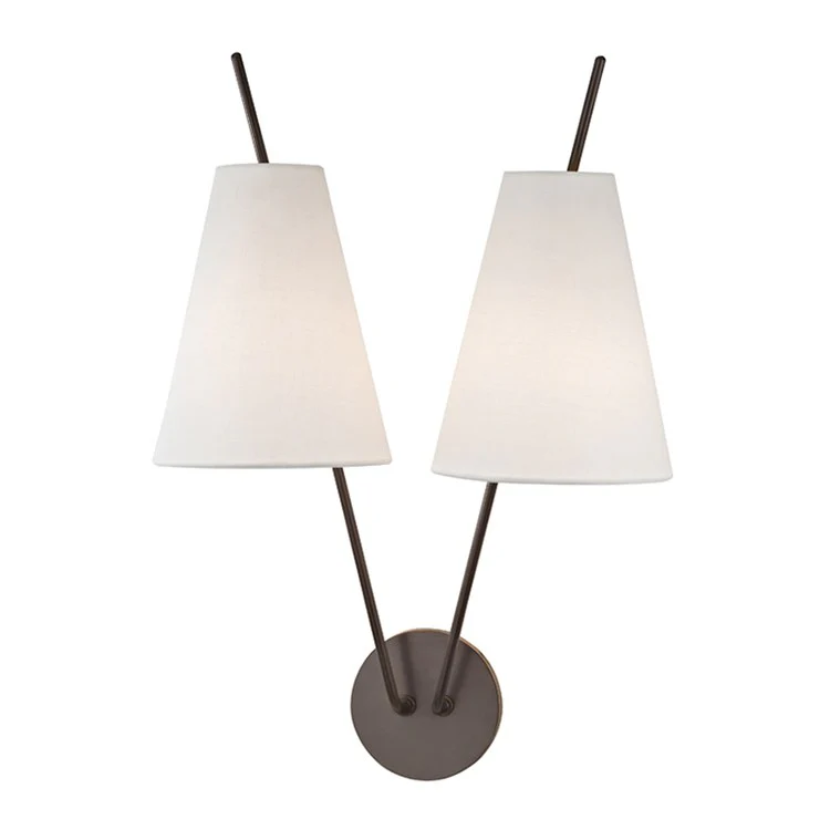 Milan Two-Light Wall Sconce - Fashion Us