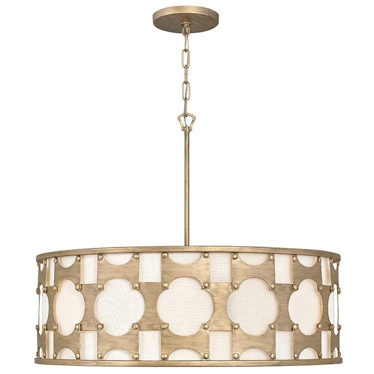 Carter Six-Light Drum Chandelier - Fashion Us